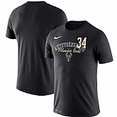 Milwaukee Bucks Giannis Antetokounmpo Nike Player Performance T-Shirt Black,baseball caps,new era cap wholesale,wholesale hats